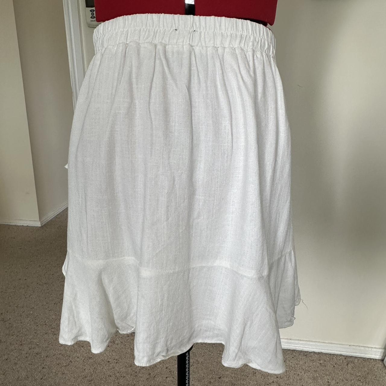 White 2025 skirt dotti