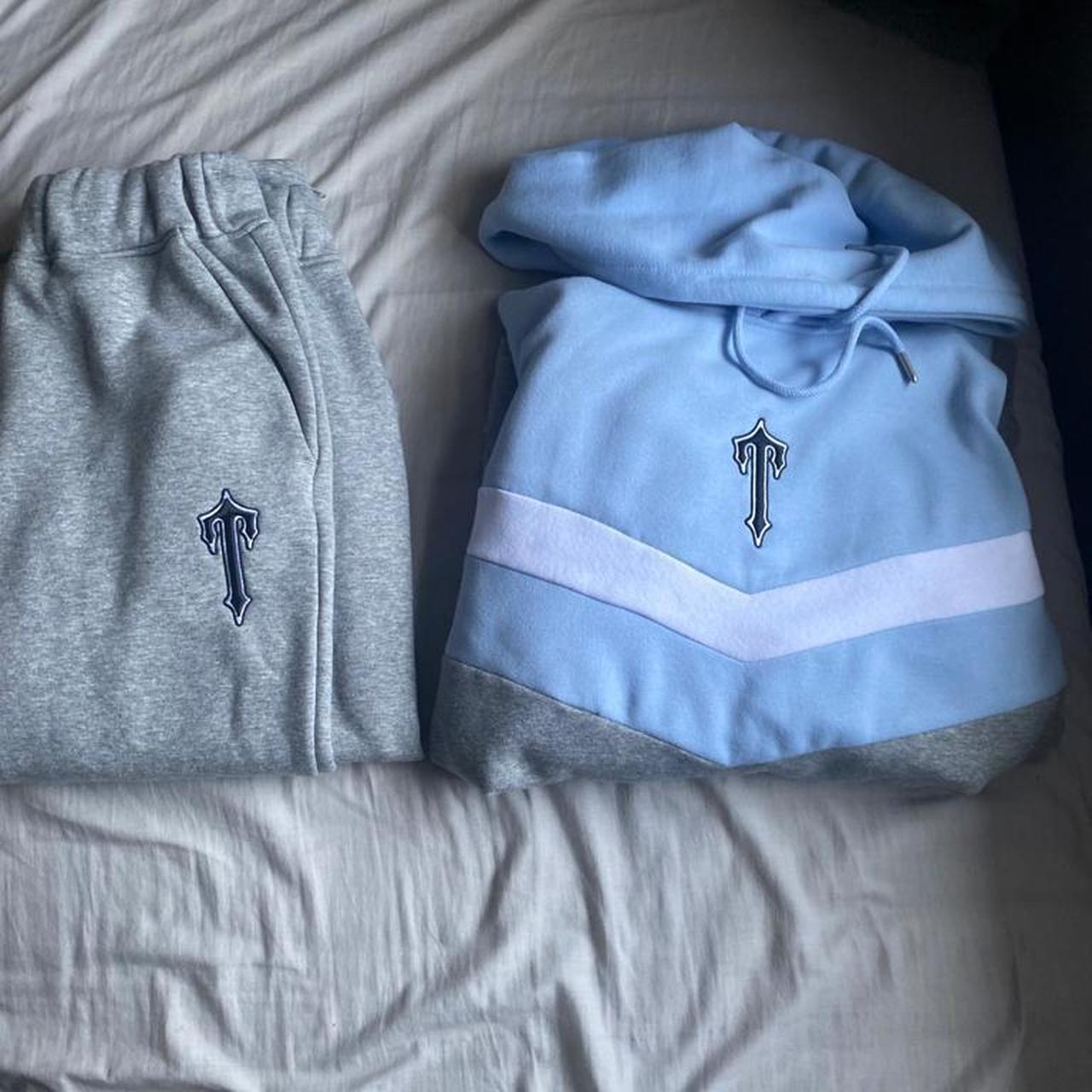 Trapstar light blue online tracksuit