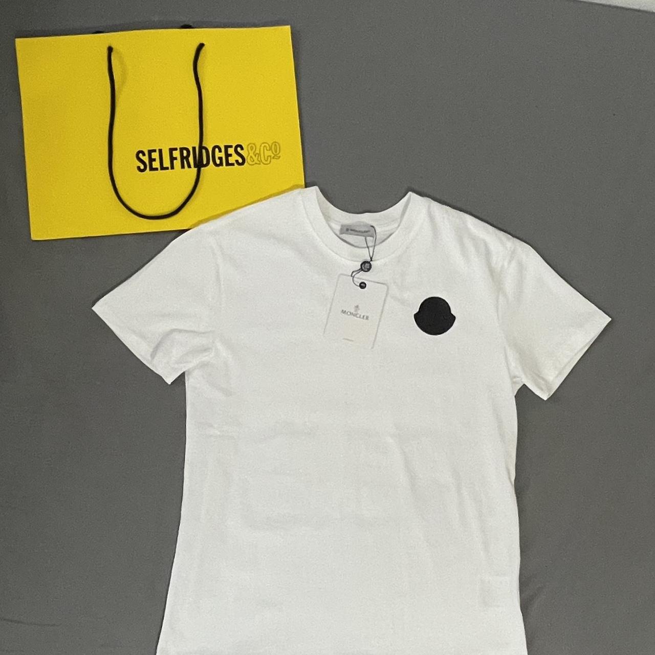 Moncler t shirt sales selfridges