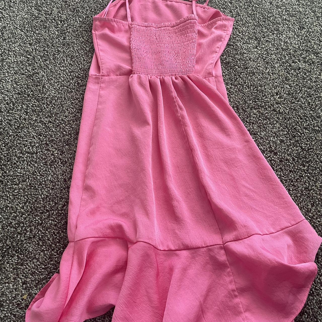Hot pink express dress, worn to a graduation Depop