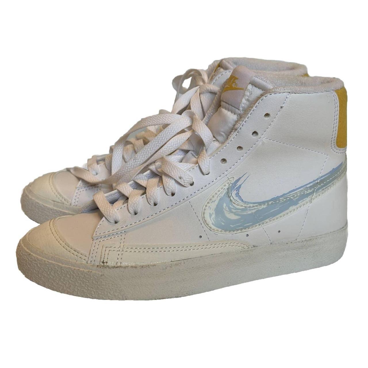 Nike Blazer Mid 77 GS 'Brushstroke Royal Depop