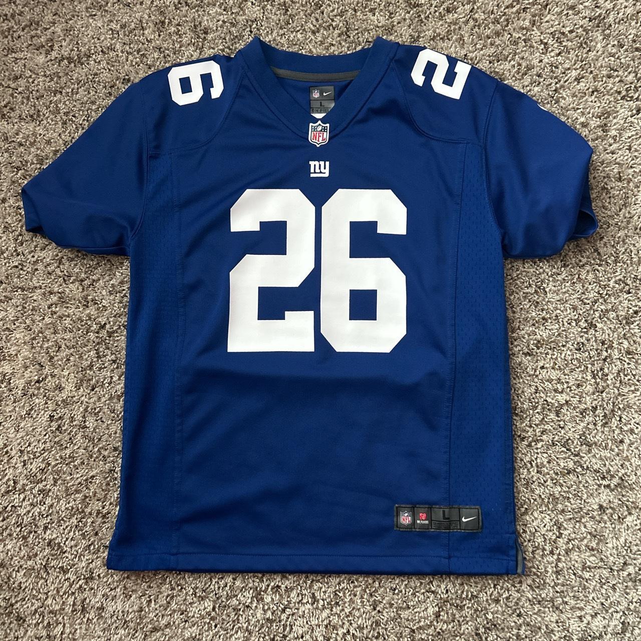 Saquon barkley best sale jersey nike