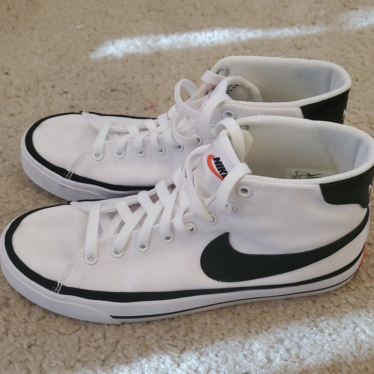 mens nike basketball shoes white