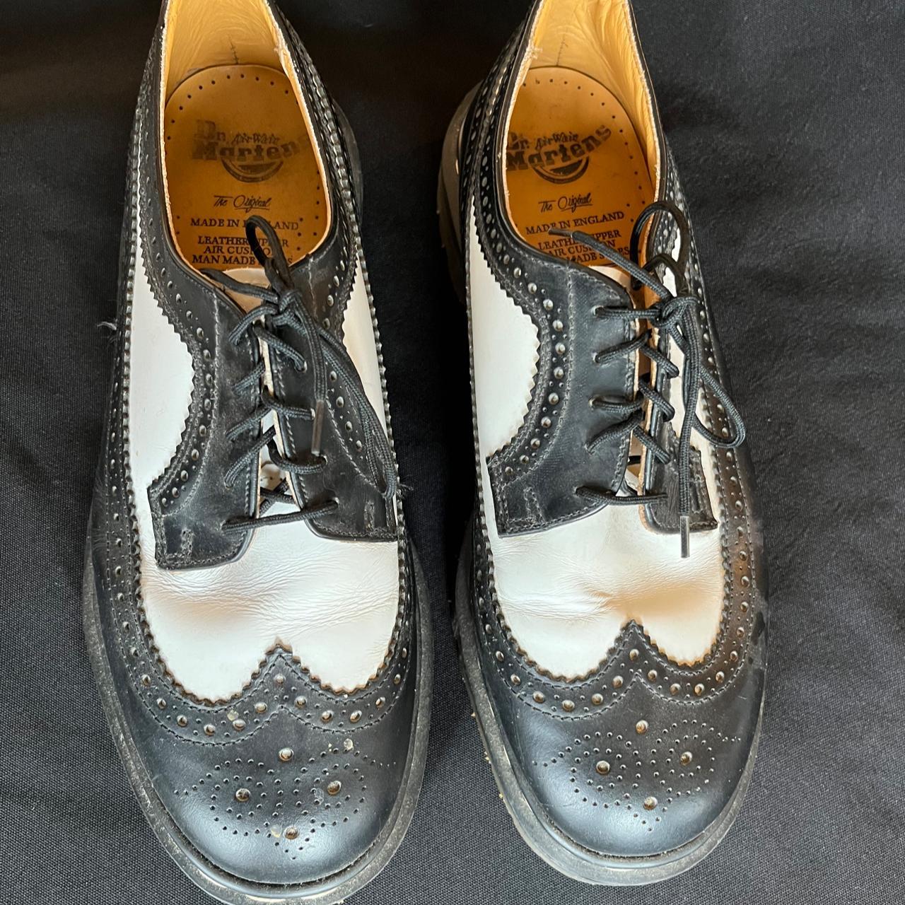 Dr. Marten’s Classic 3989 Bex Smooth Leather Brogue... - Depop