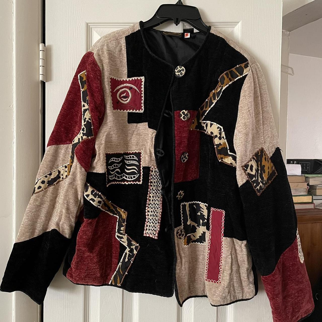 Vintage 90s Allure jacket. very unique! labeled a... - Depop