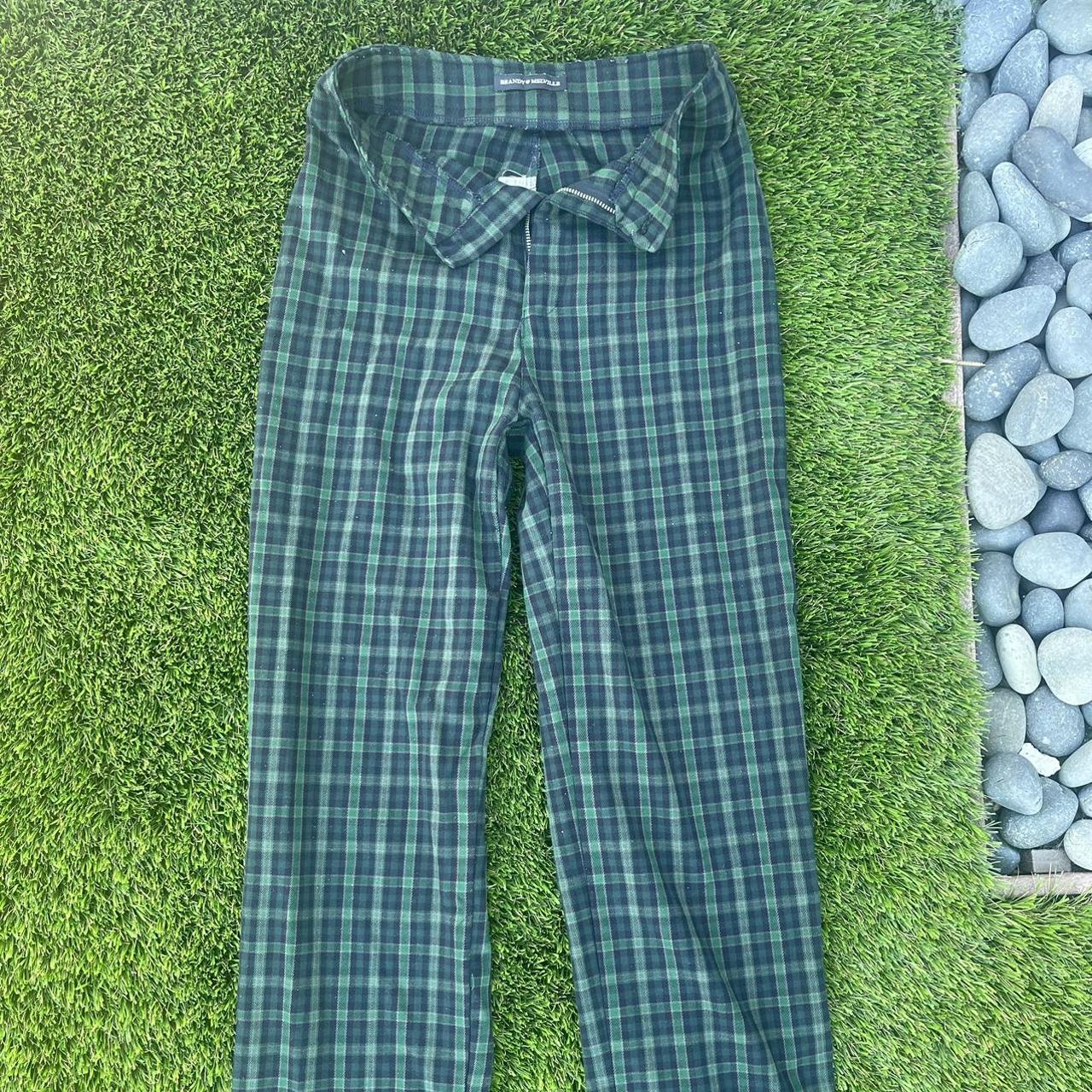 Stripped brandy Melville pants Depop