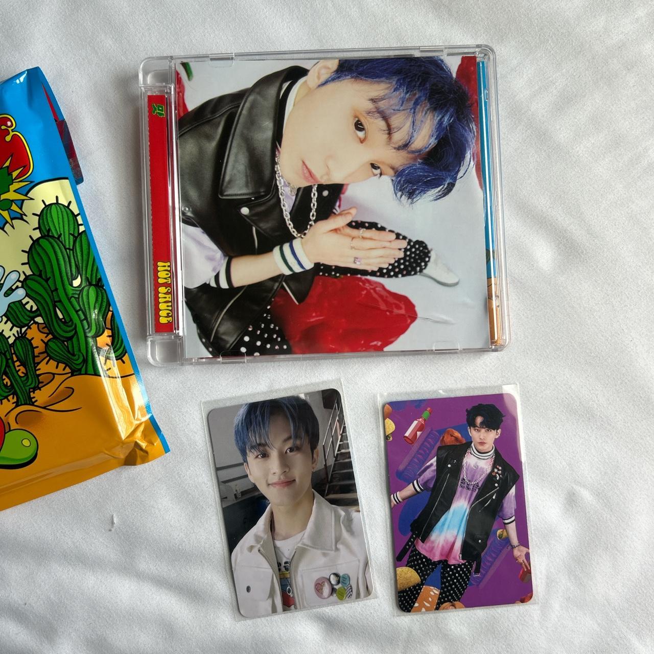 nct dream hot sauce jewel case album mark ver + pc + | Depop