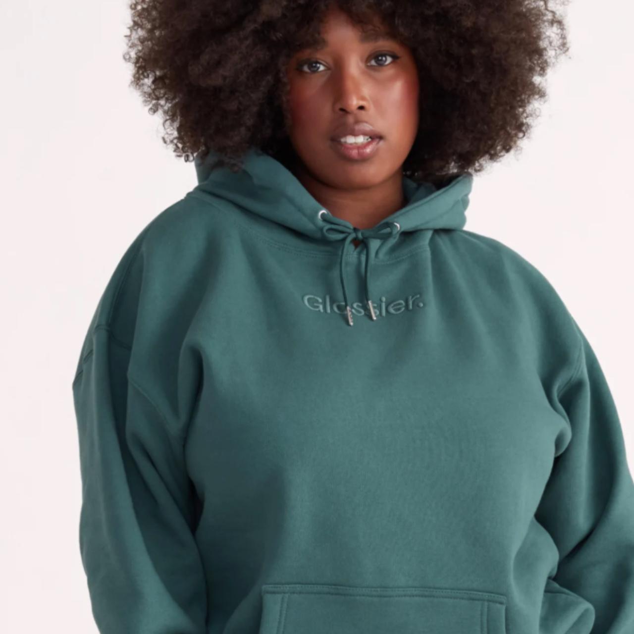 Limited Edition Glossier sage green hoodie! This... - Depop