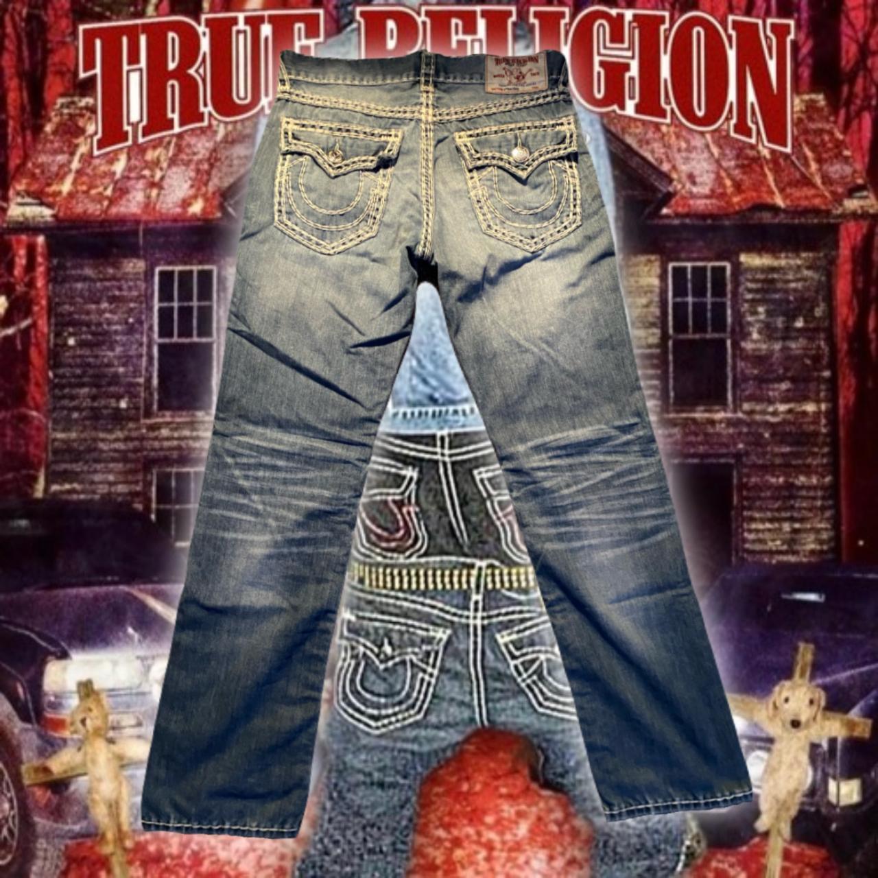 Thick store stitch True religion jean