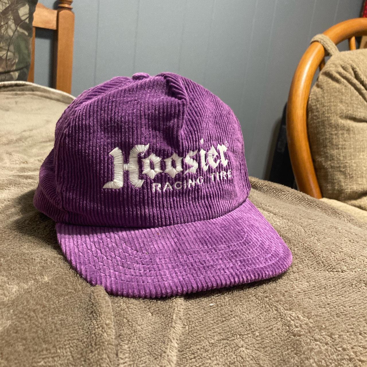 Vintage Hoosier racing tire hat Depop