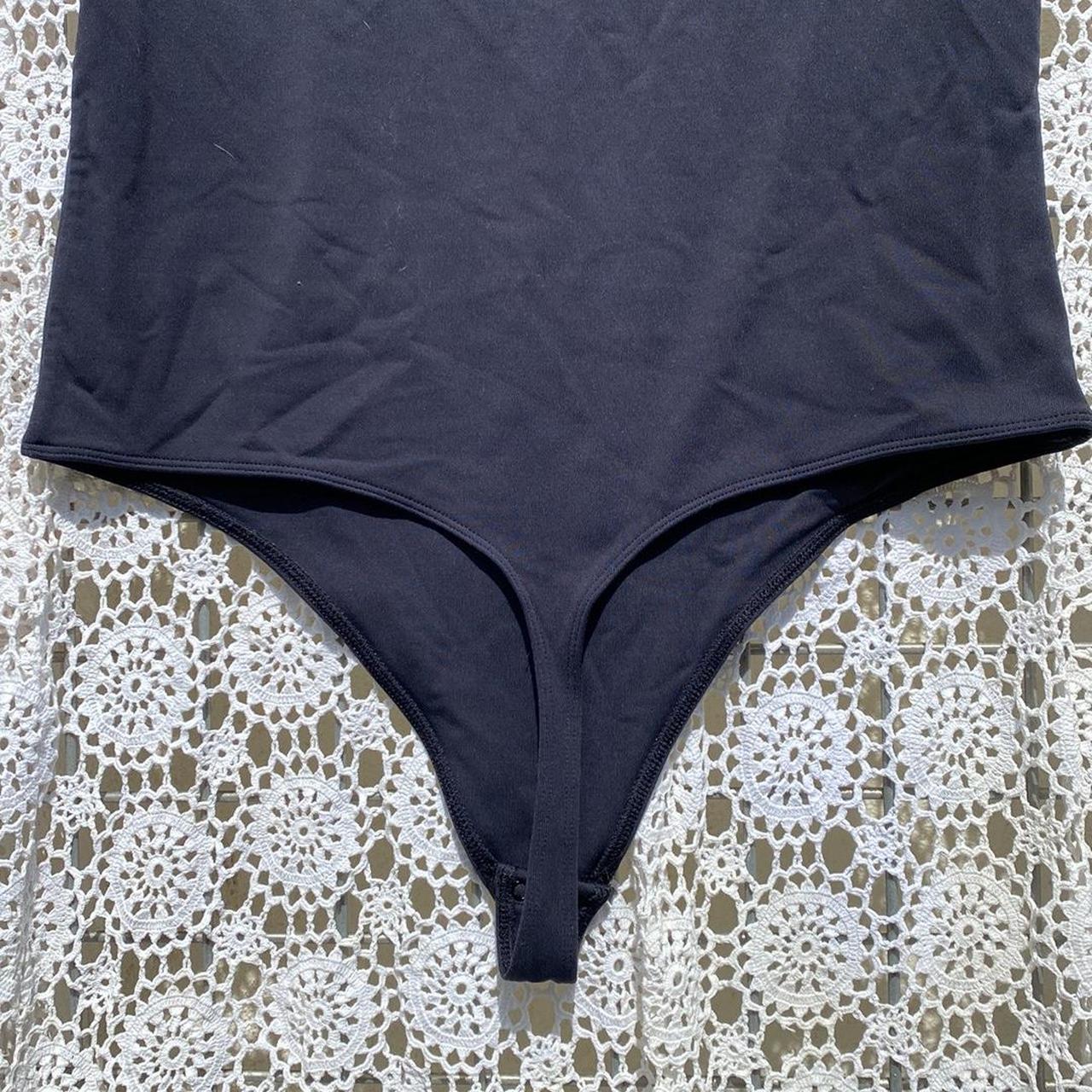 Babaton XLBlack Thong Leotard / Bodysuit Used / - Depop