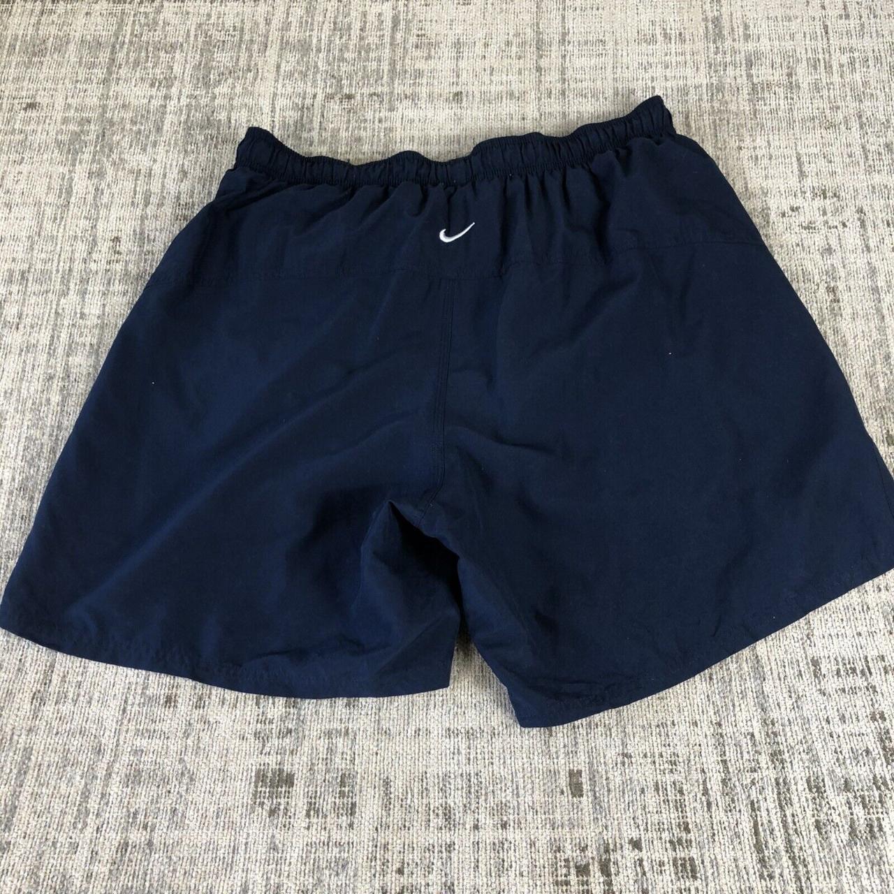 Nike Elastic Draw String Shorts blue With Pockets/... - Depop