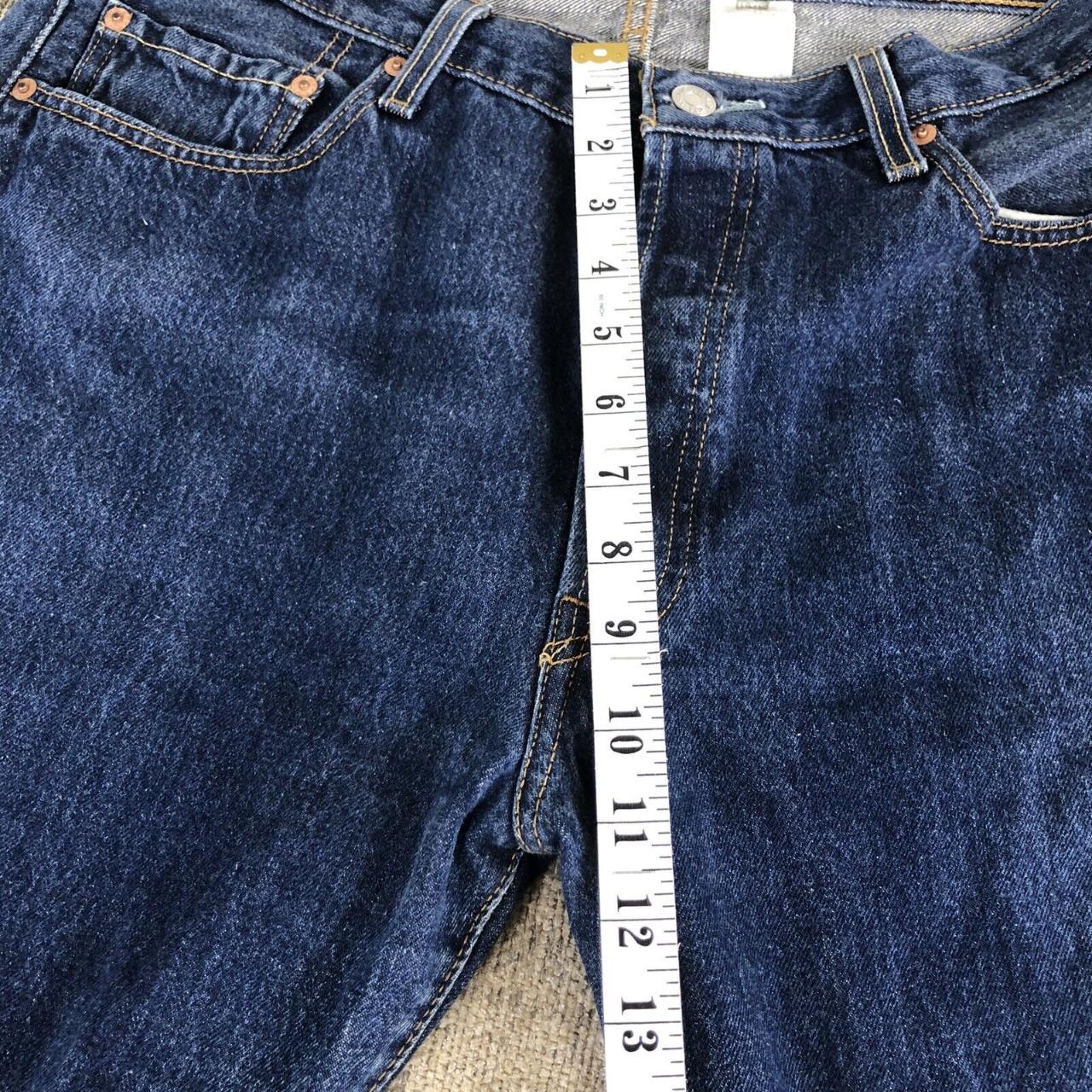 Levis jeans 501blue men regular straight button up... - Depop