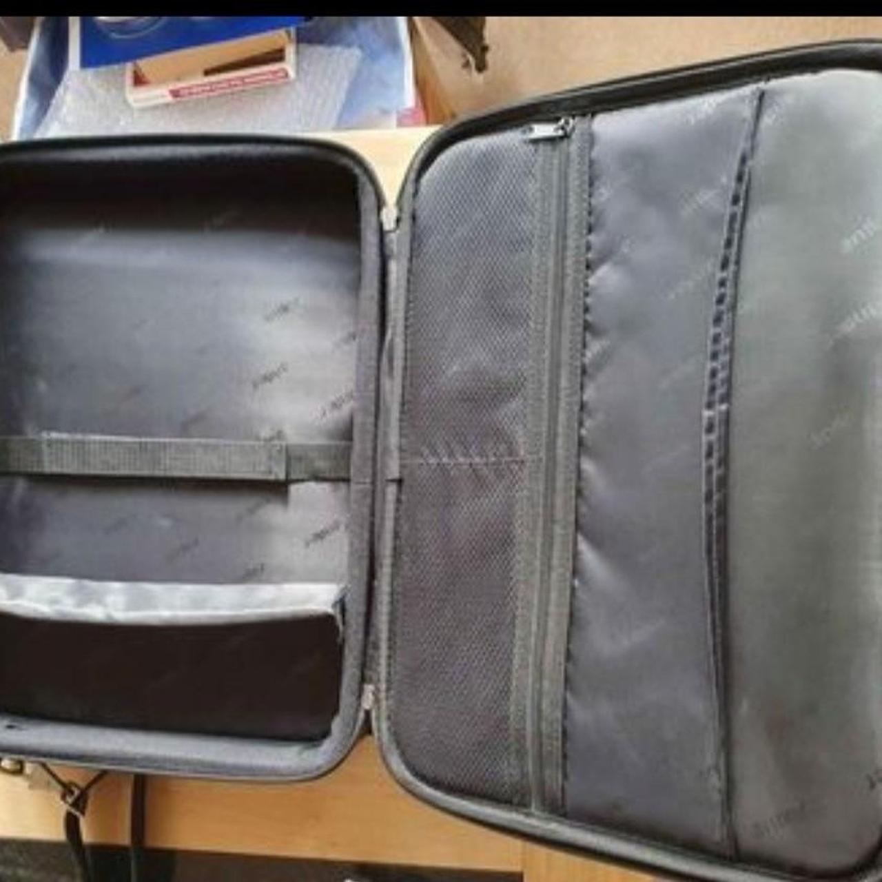 Antler leather laptop bag Depop