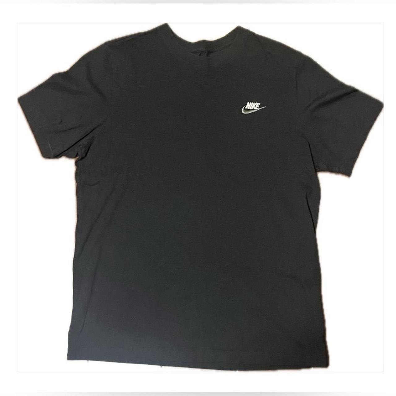 mens nike t shirt black