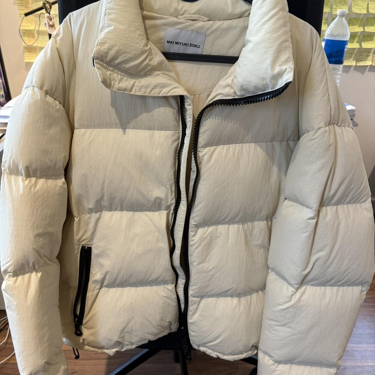 MKI puffer jacket size medium - Depop