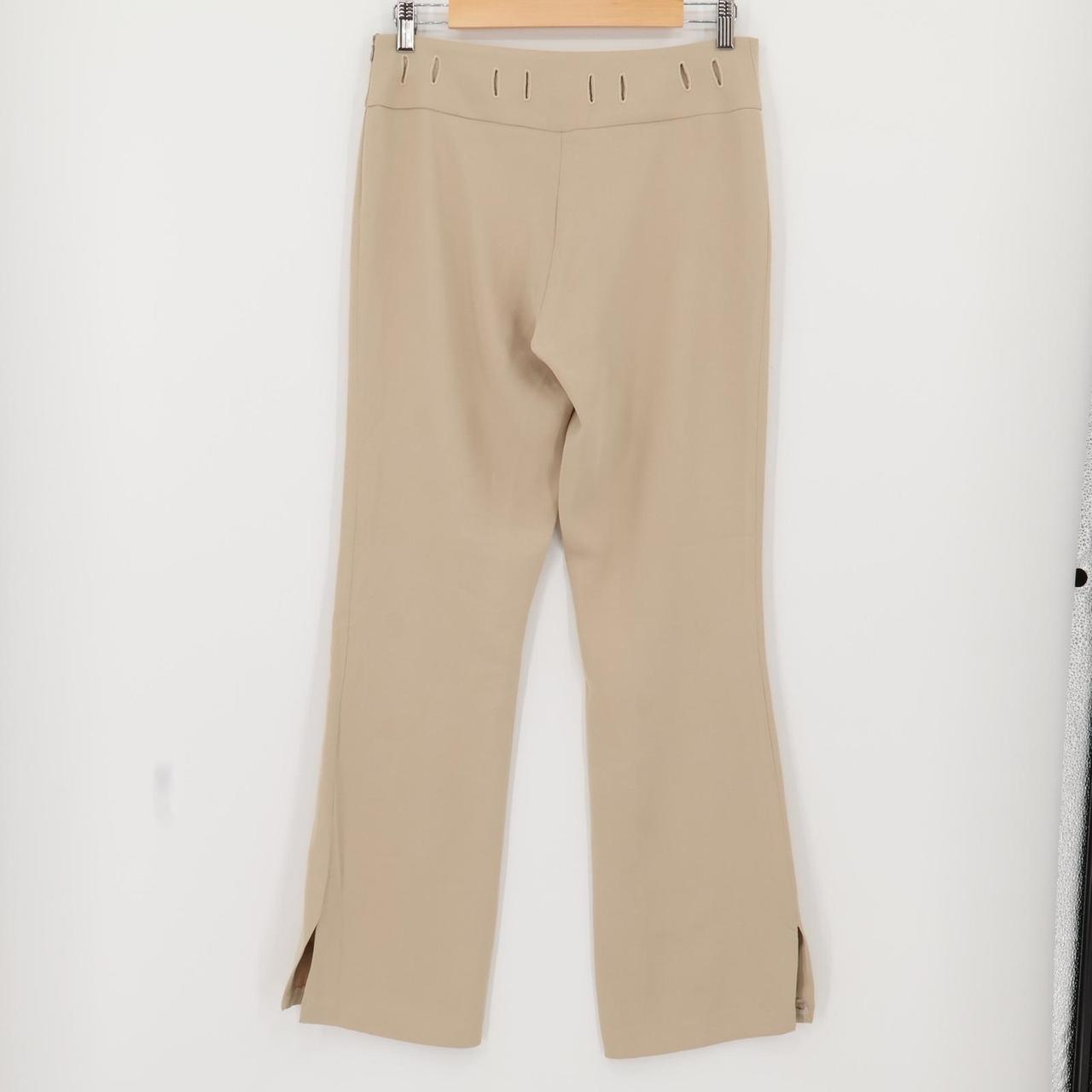 Cache Women's Flare Pants - Tan - 2 – Cache Y2K 2… - image 5