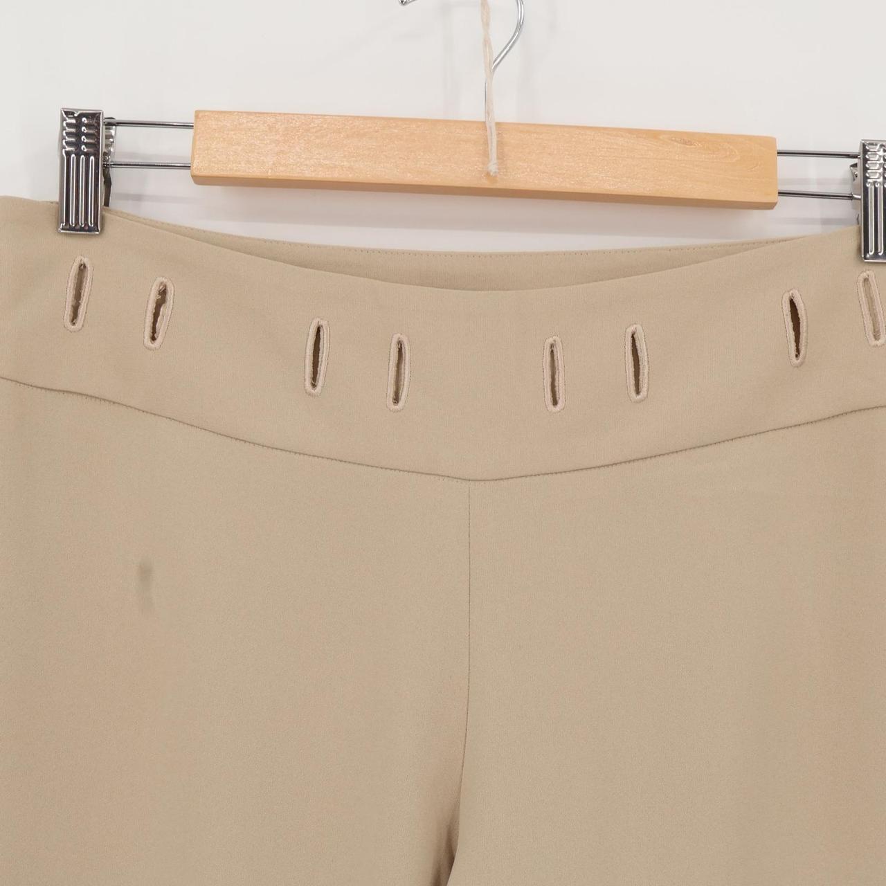 Cache Women's Flare Pants - Tan - 2 – Cache Y2K 2… - image 3