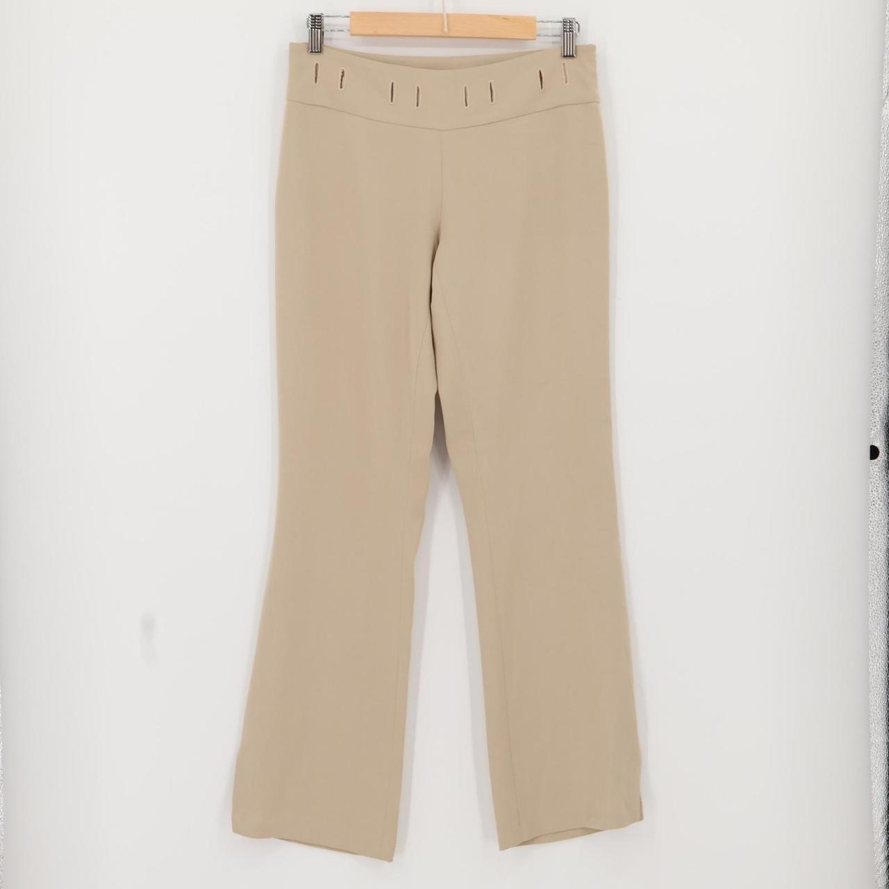 Cache Women's Flare Pants - Tan - 2 – Cache Y2K 2… - image 1