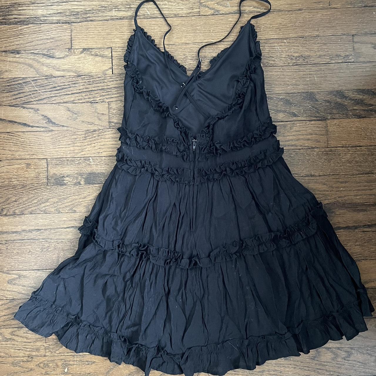 francesca's Women's Black Dress | Depop