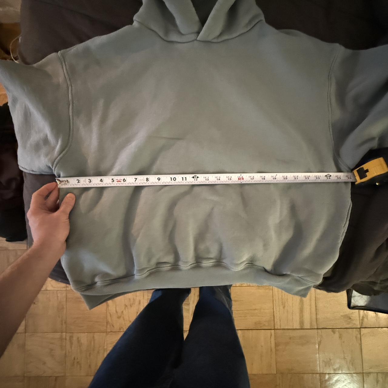 Yeezy season 6 Glacier hoodie (Sample no tags) Open | Depop