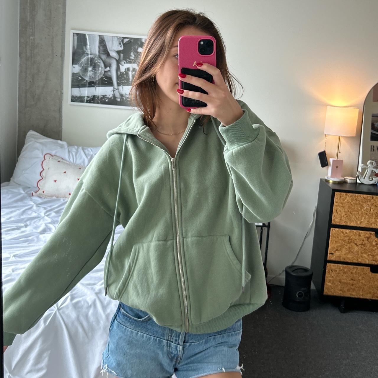 Trendy Queen Sweatshirt Womens Oversized Zip Up Hoodies Cute