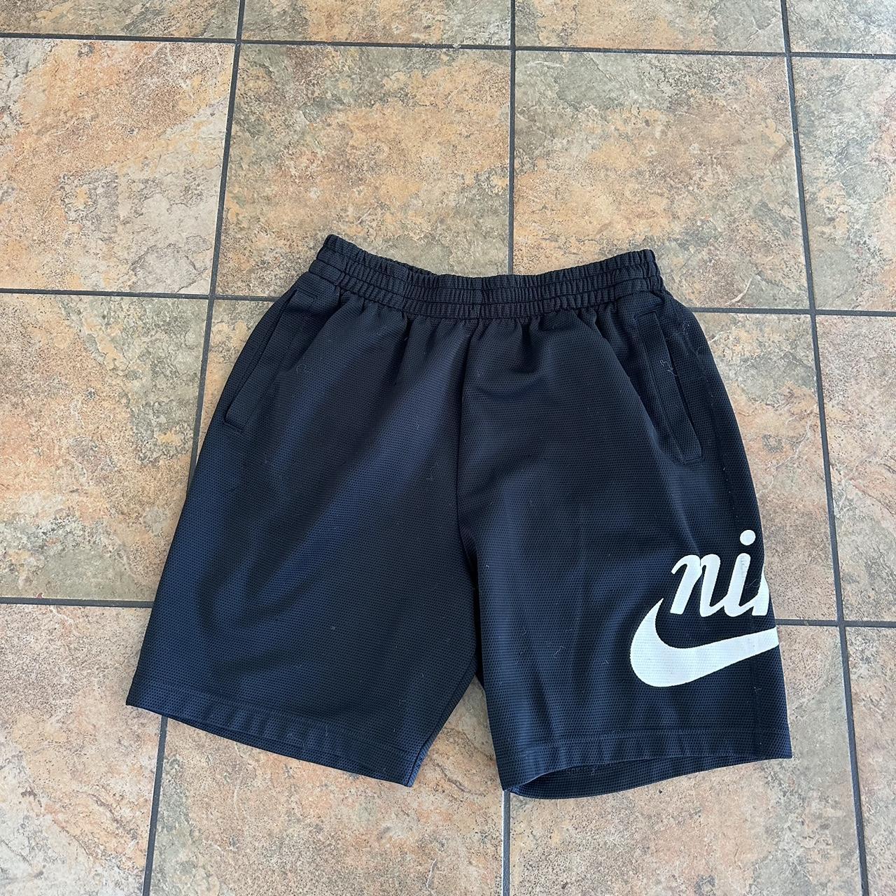 Black Nike SB shorts - Depop