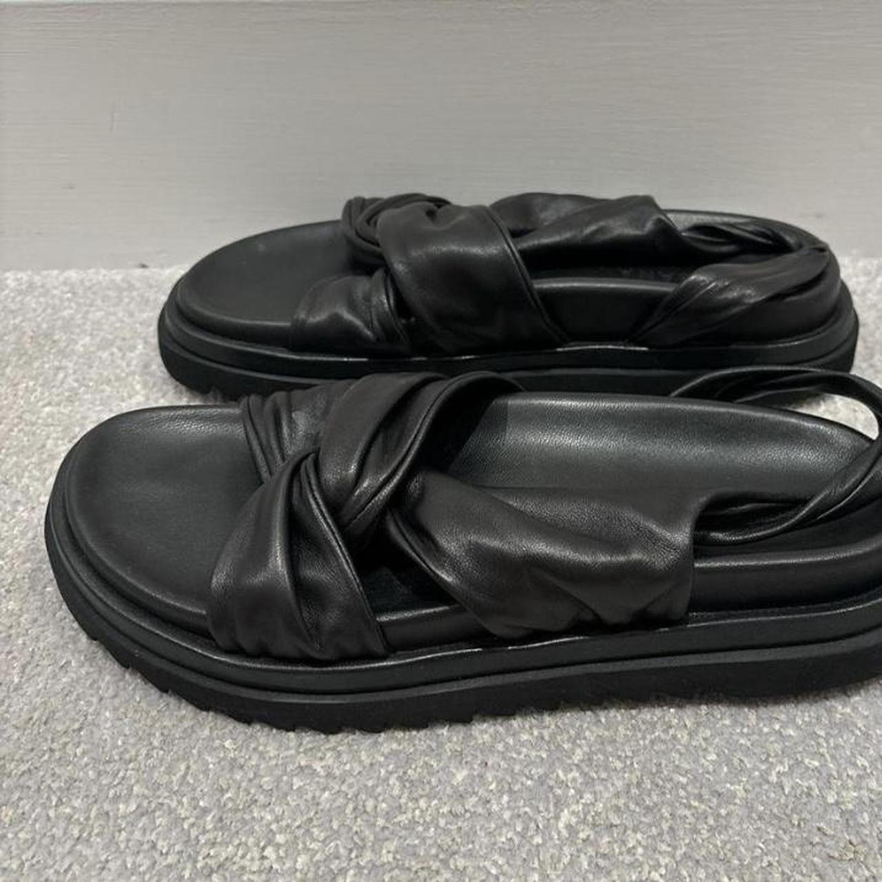 Sol sana black sandals sale