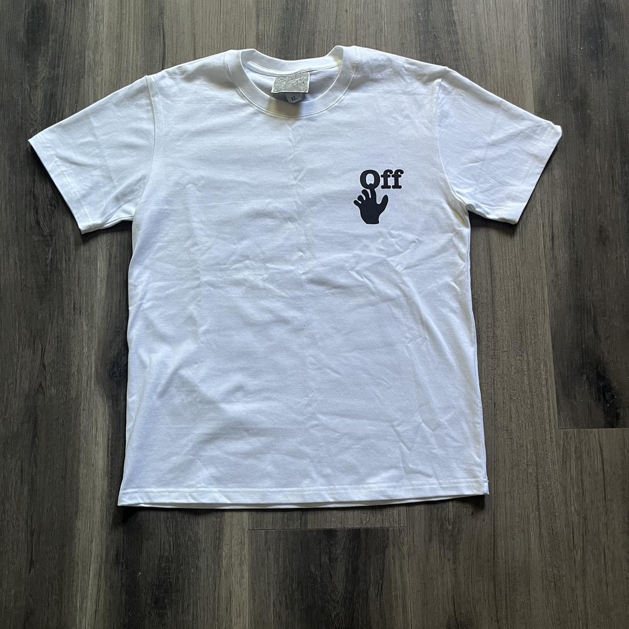 Off-White Tshirt Brand New Tagged XL but fits a... - Depop