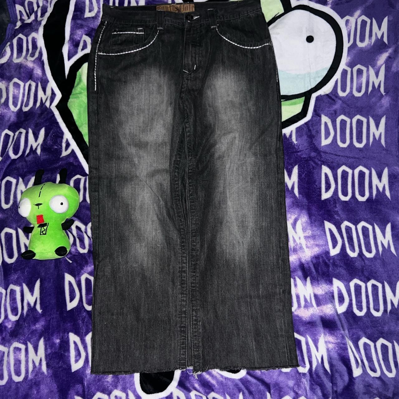 Southpole jeans with some cool ass embroidery to... - Depop