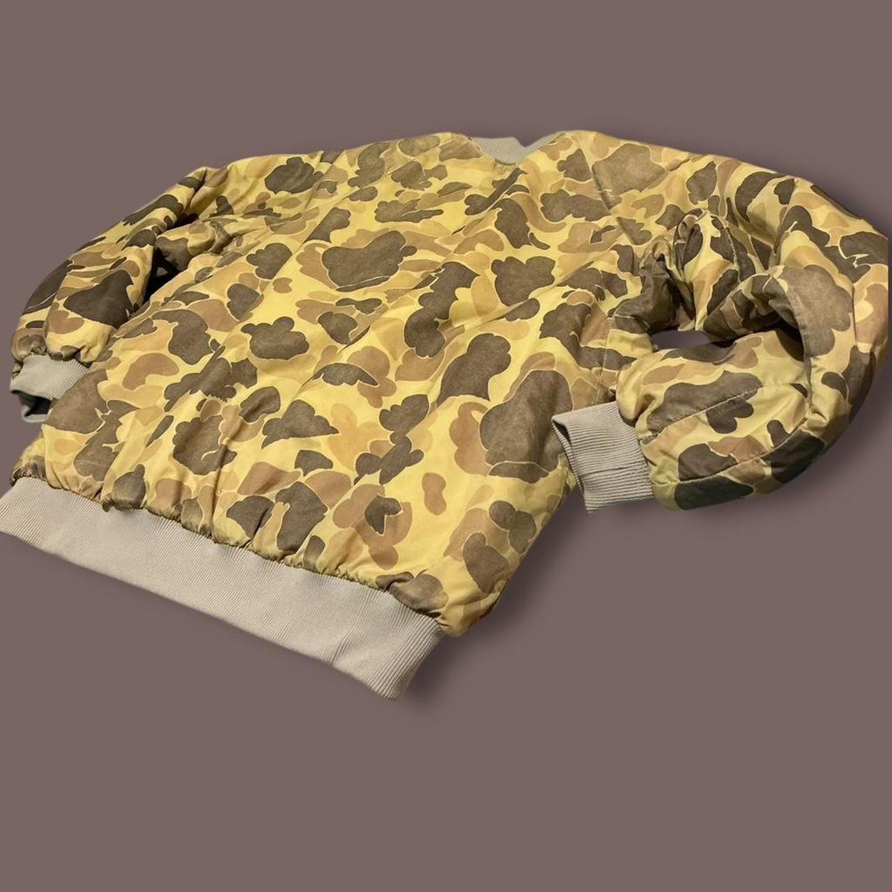 Source Unknown Men's Bomber Jacket - Multi/Khaki … - image 2