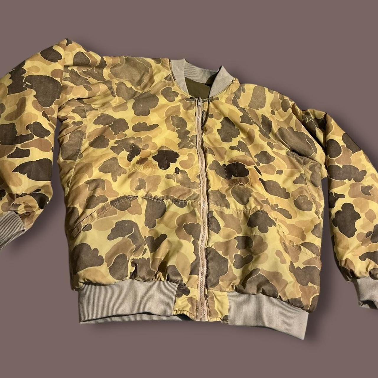 Source Unknown Men's Bomber Jacket - Multi/Khaki … - image 6