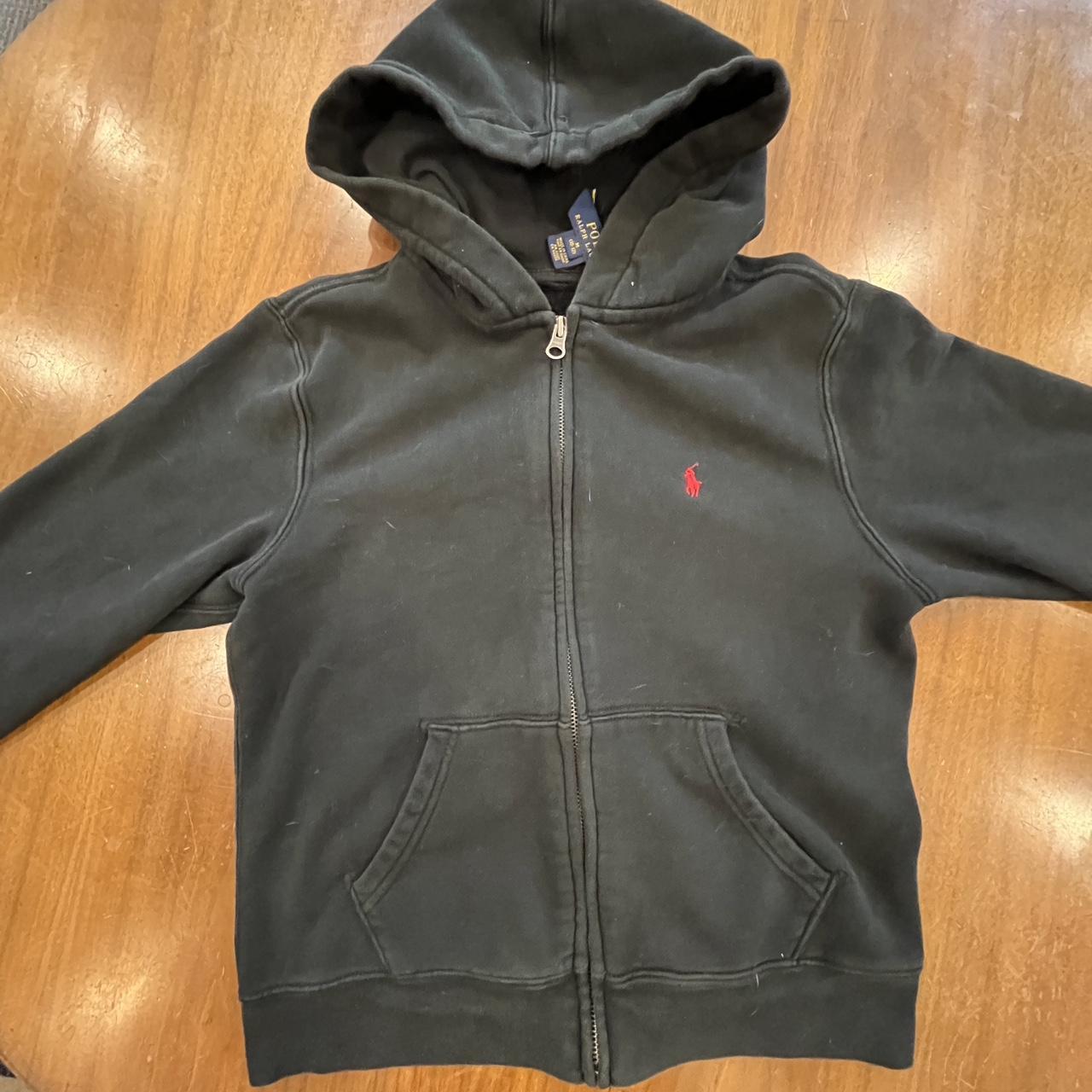 Black Ralph Lauren zip up | Small | $25 shoot... - Depop