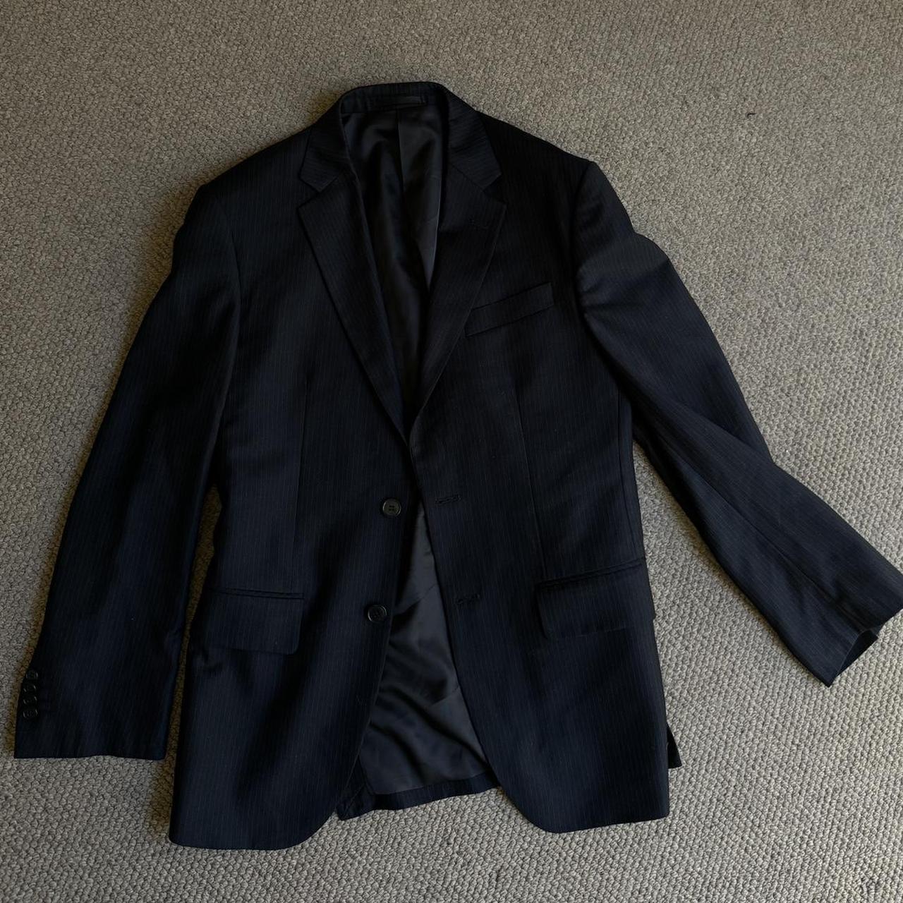 Men’s Tussoni pinstripe blazer, perfect for that... - Depop