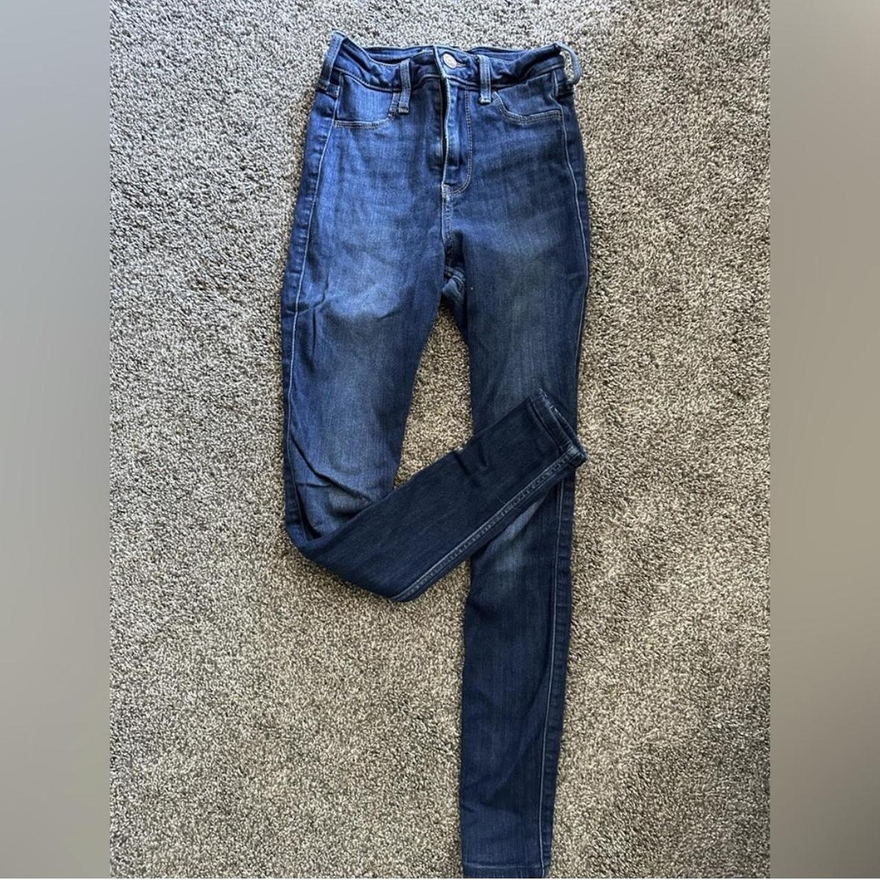 Hollister Curvy High-Rise Dark Wash Jean Leggings | CoolSprings Galleria