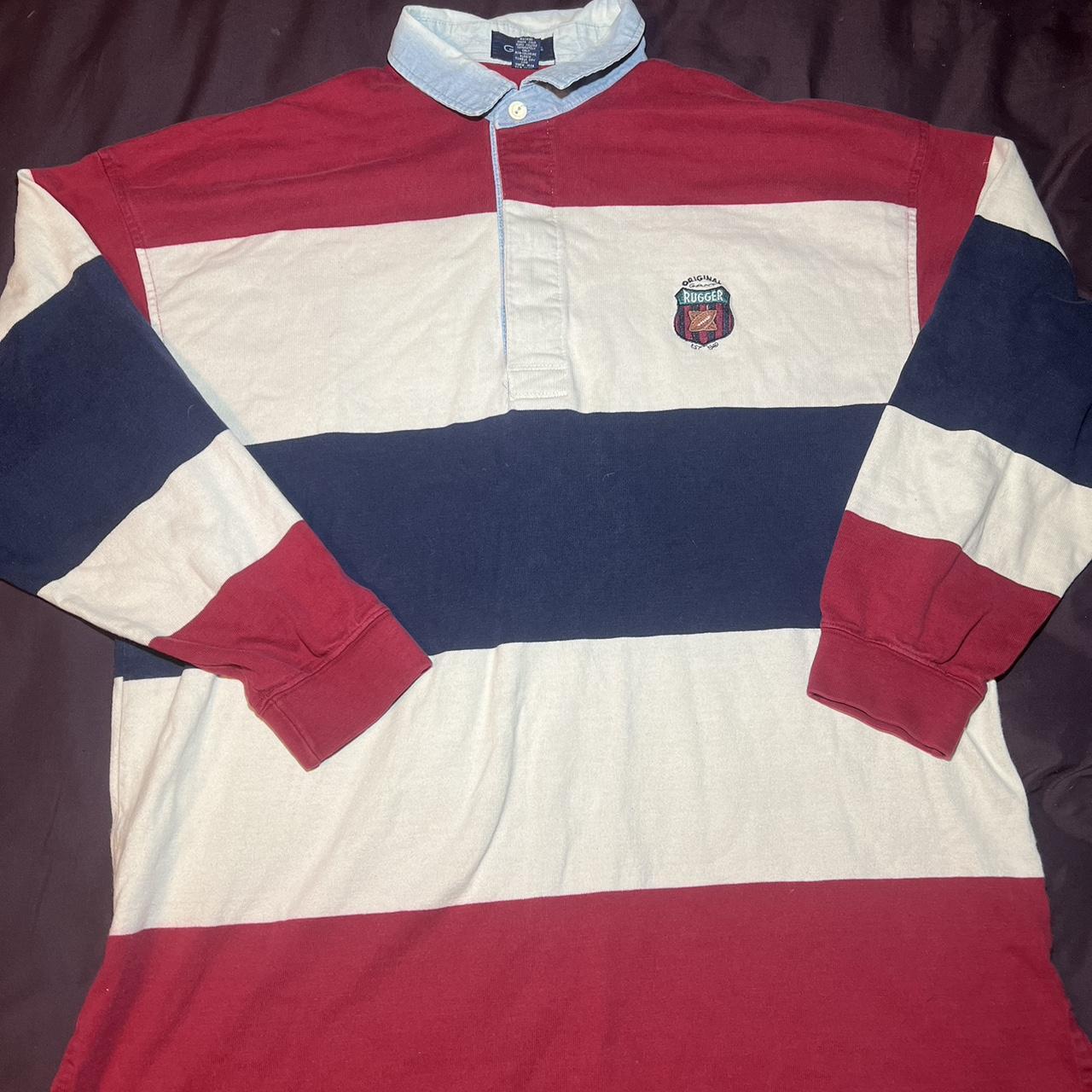 Super cool Gant Rugby shirt! LMK BEFORE BUYING OR... - Depop