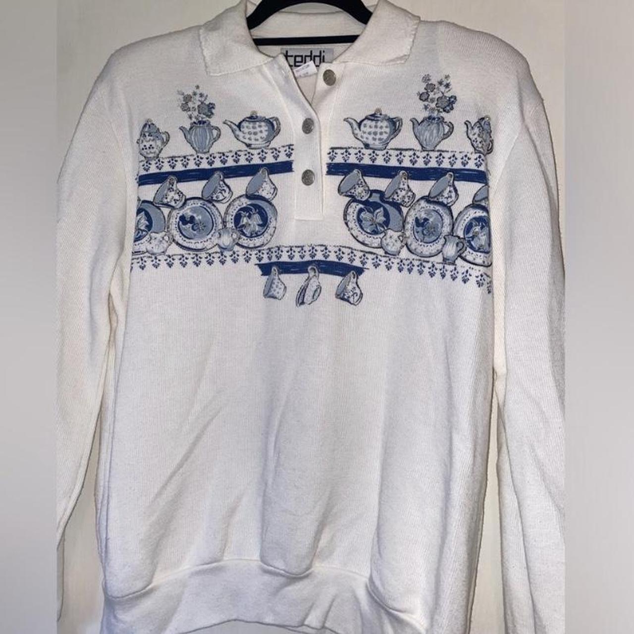 American Vintage Women's Shirt - Cream/White - M … - image 4