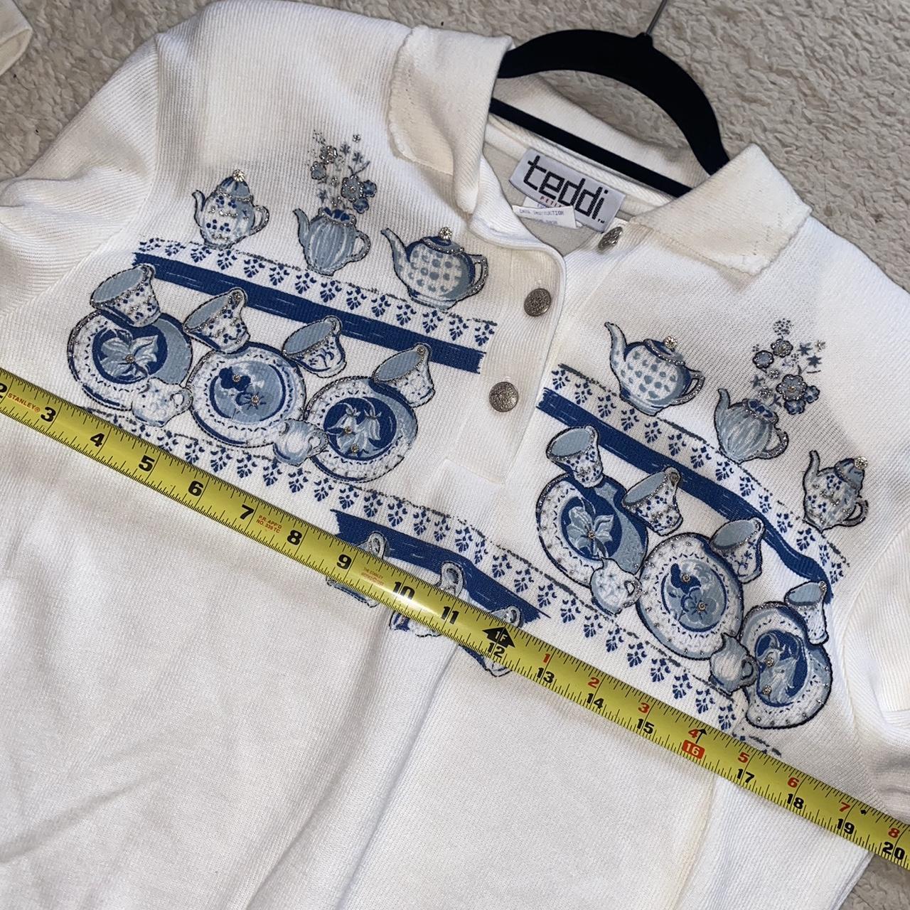 American Vintage Women's Shirt - Cream/White - M … - image 6