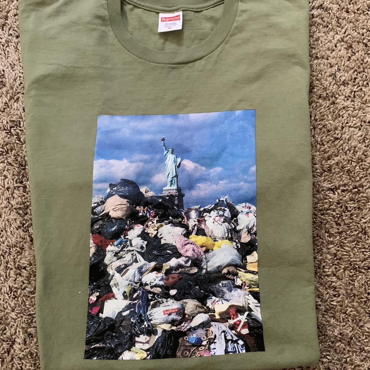 Lime green hotsell supreme shirt