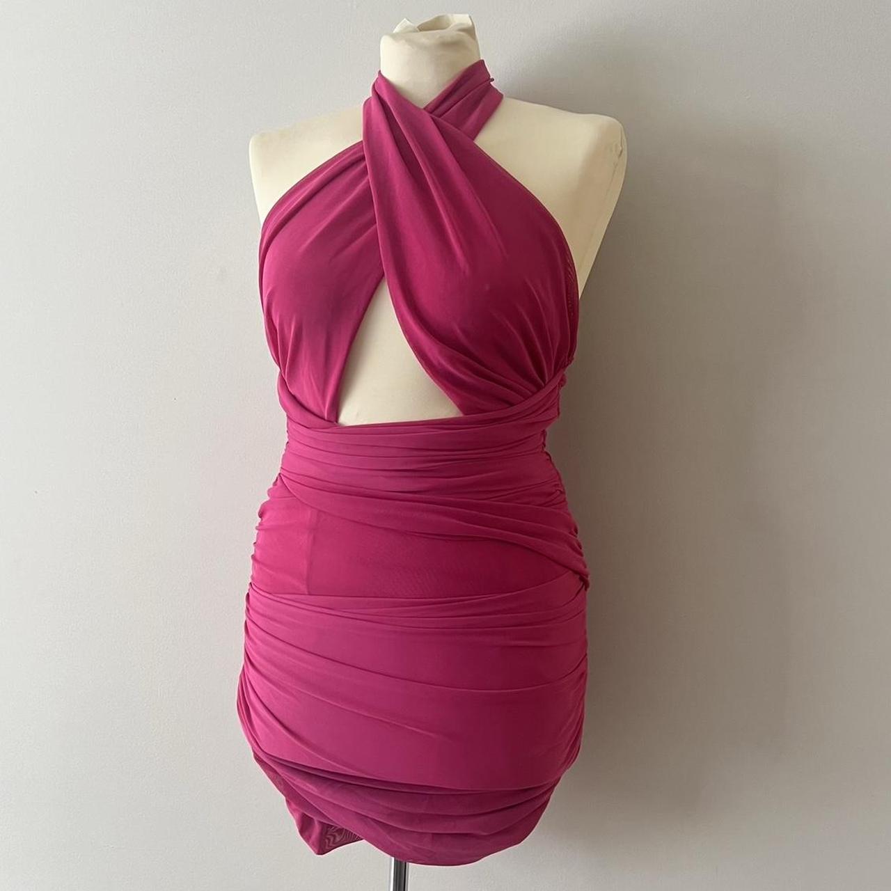 Forever 21 fuchsia dress hotsell