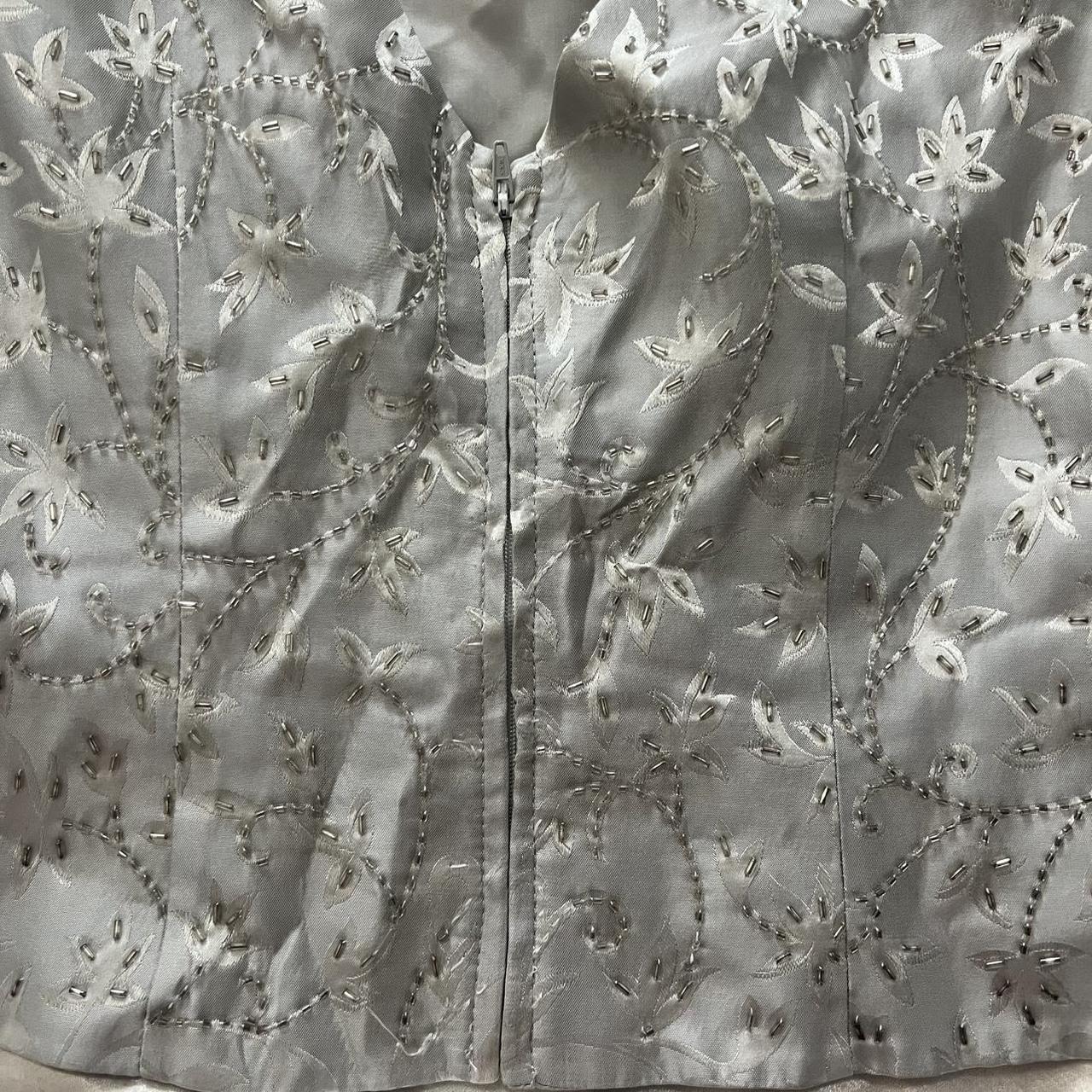 JS Collections Women's Tank top - Grey/Silver - 8… - image 6