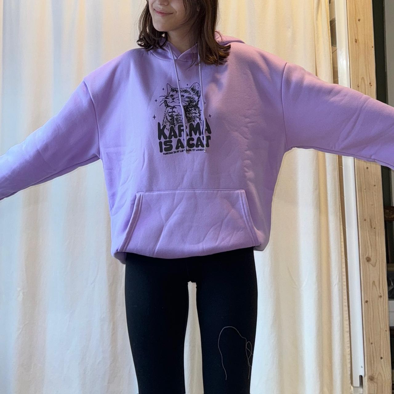 Light purple sweatshirt online womens