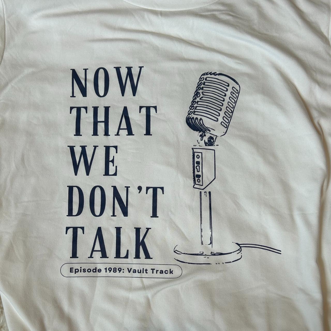 Eras Tour Taylor Swift Now That We Don't Talk Shirt... - Depop