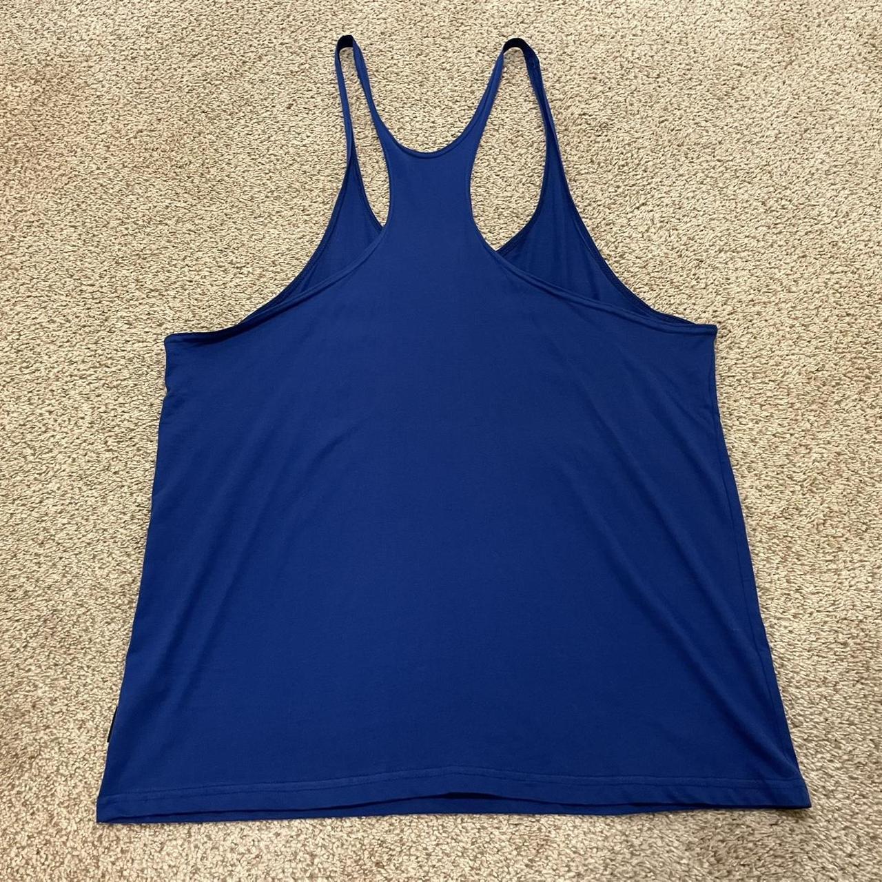 Preloved Men's Tank top - Blue - XXL – NPC STRING… - image 5