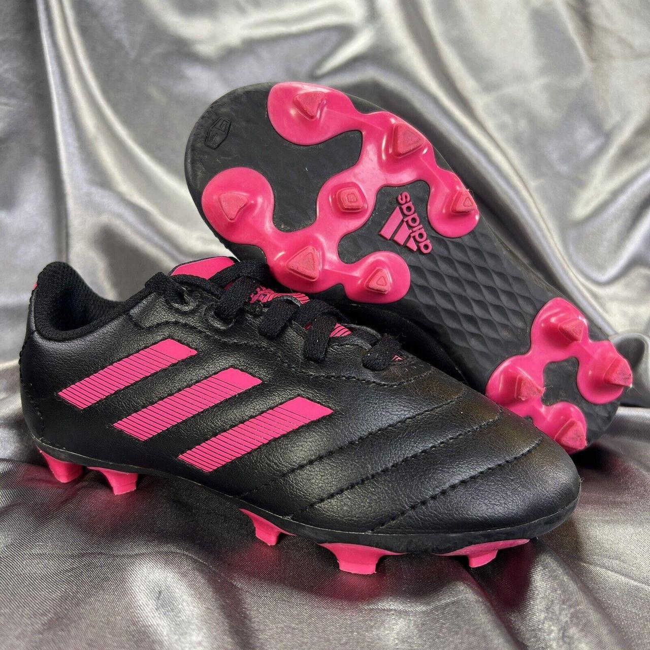 Adidas Goletto VII FG Black Pink Soccer Cleats Youth. Depop