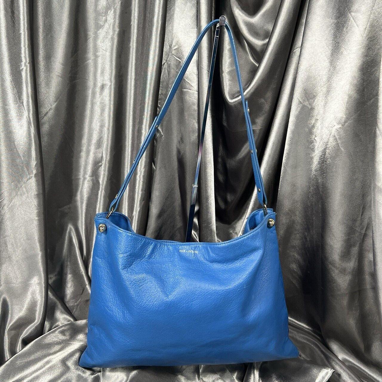 Pour high quality La Victoire Blue Hobo Shoulder Bag