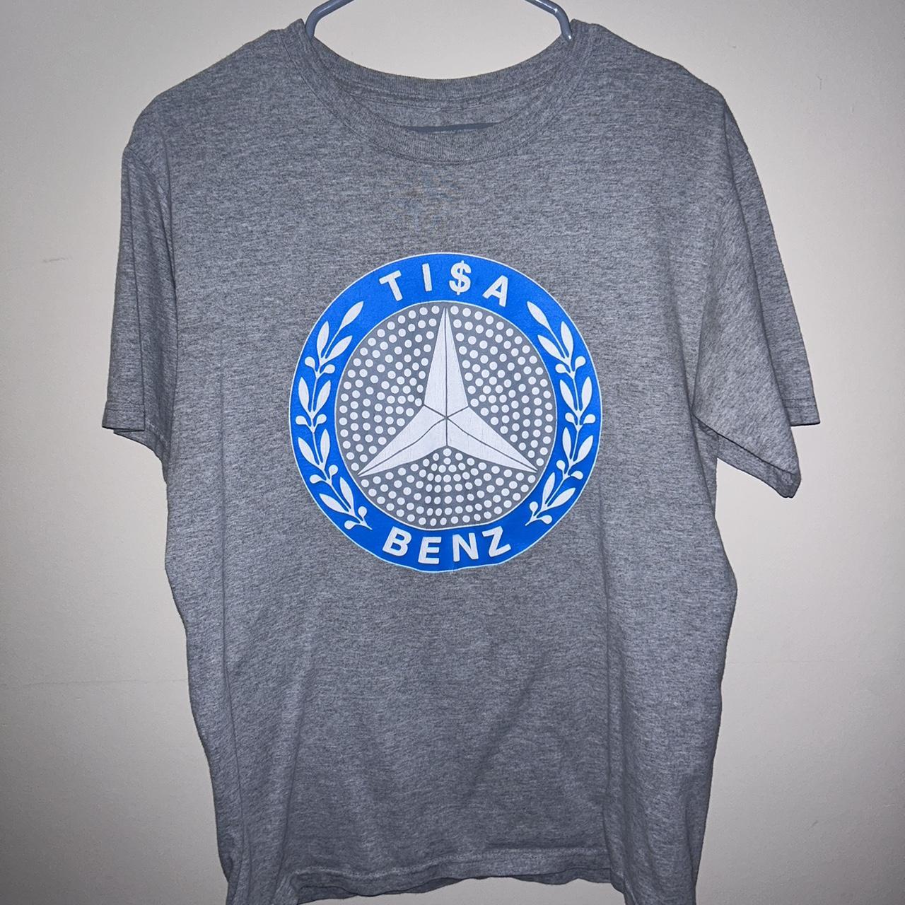 Tシャツ・カットソー MERCEDES BENZ PRINTED T-SHIRT Vintage Mercedez Benz Puff Print T-Shirt Sz. 3XL