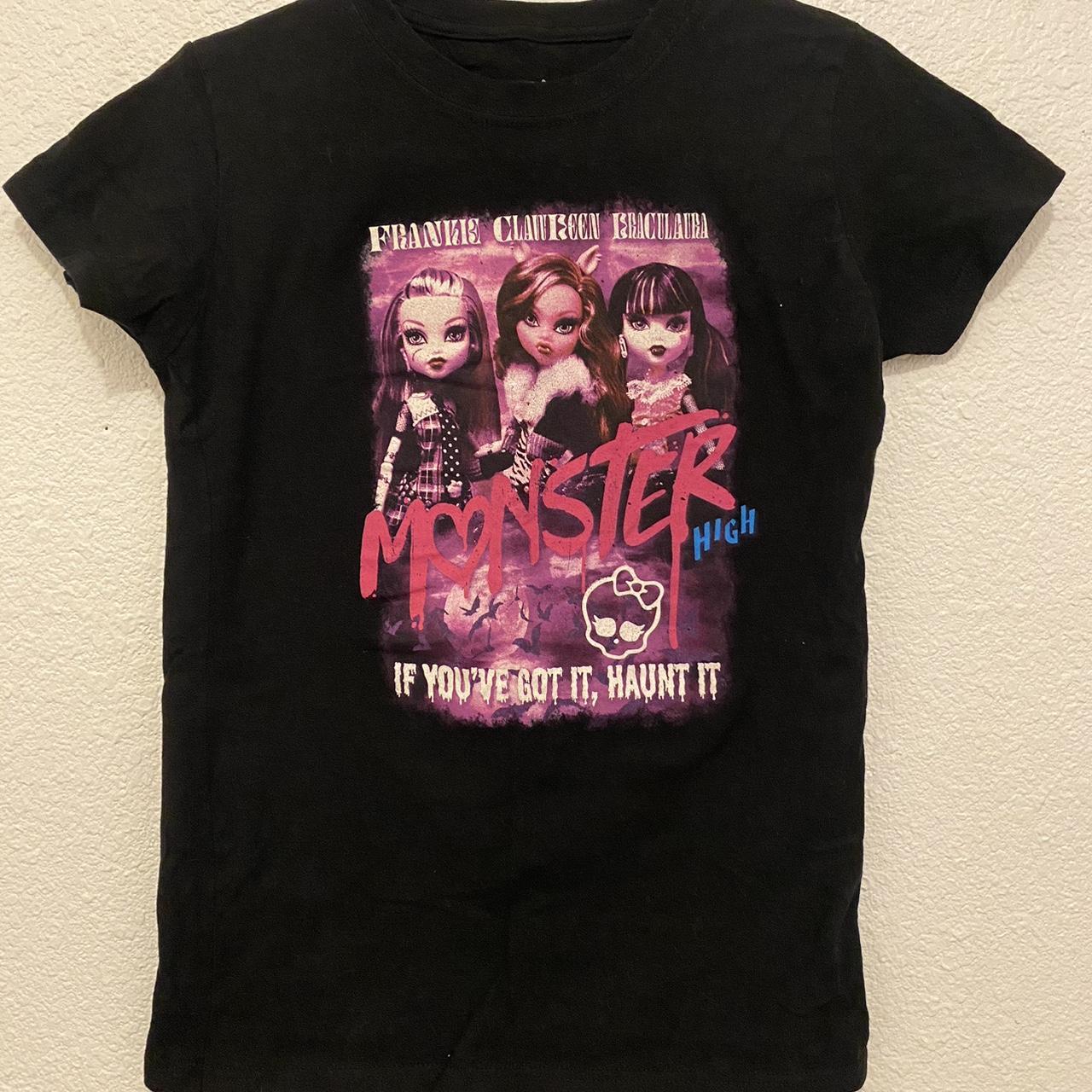 Monster High Shirt 💀🩷🎀 Size Medium - Depop