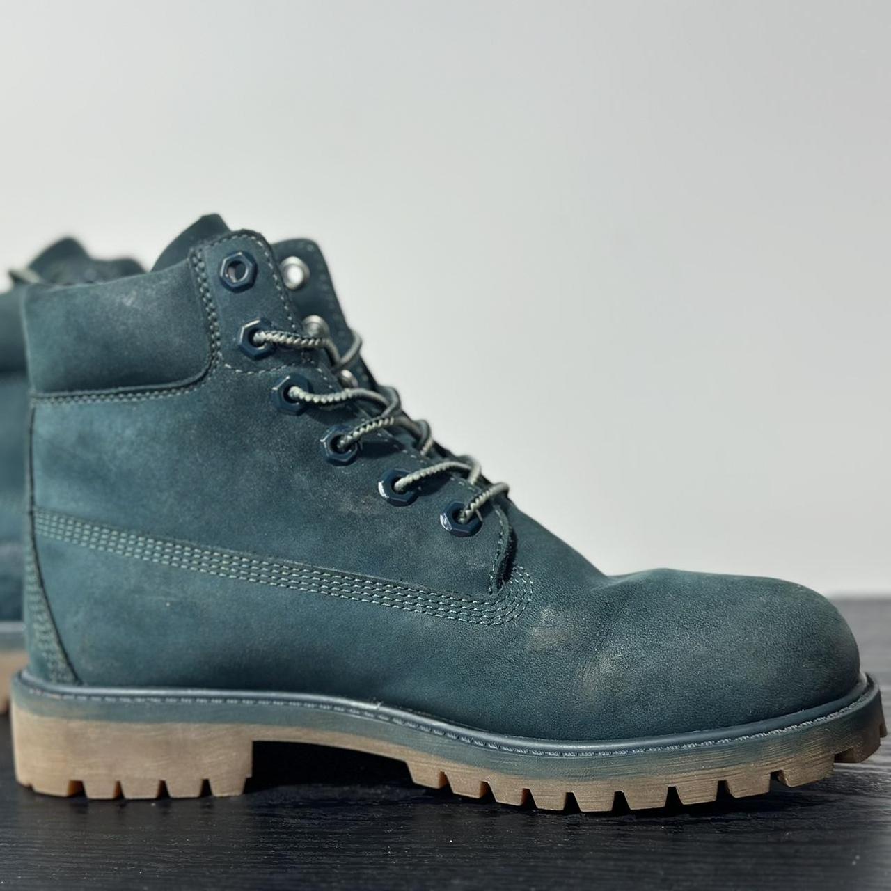 Jade green cheap timberlands