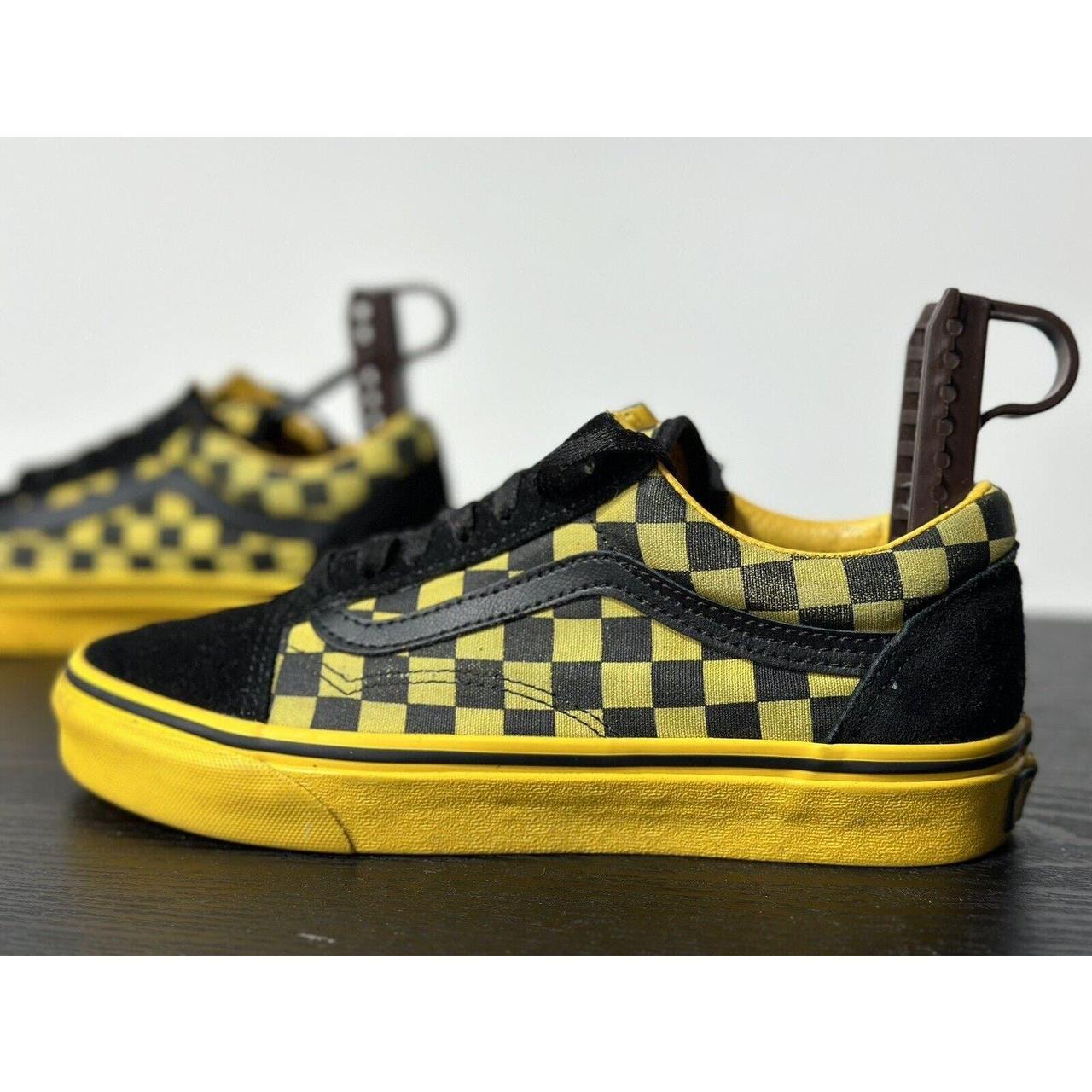 Vans Old Skool Checkerboard Skateboarding Shoes Size. Depop